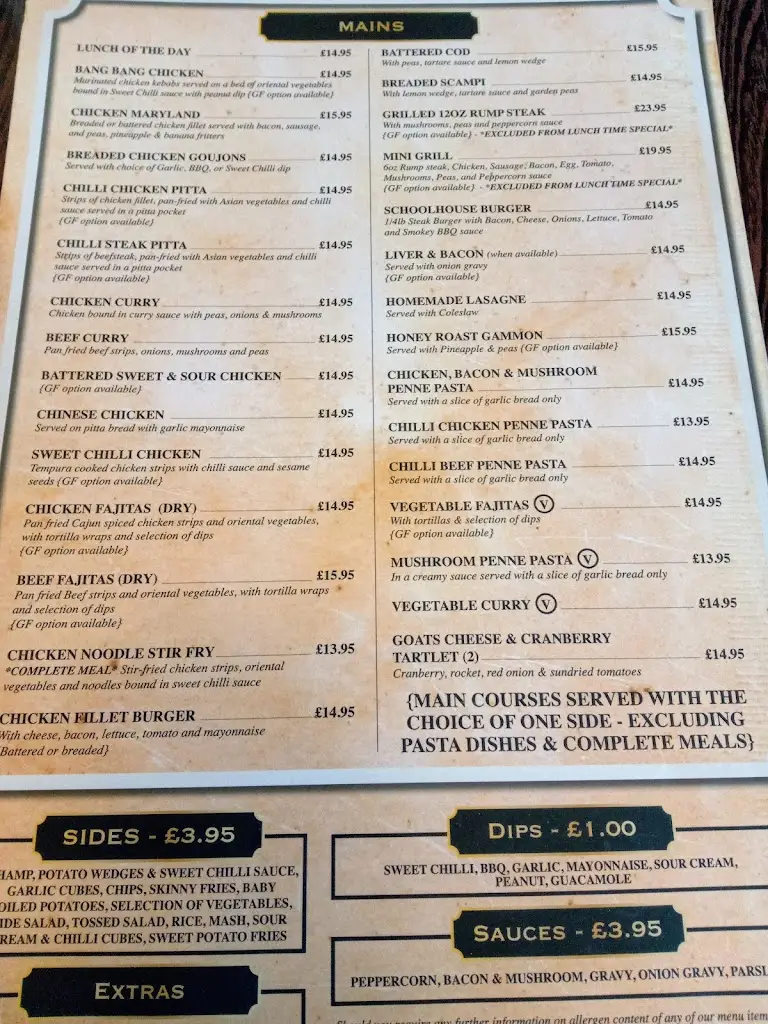 Menu_Millside Restaurant_Ahoghill_image_1