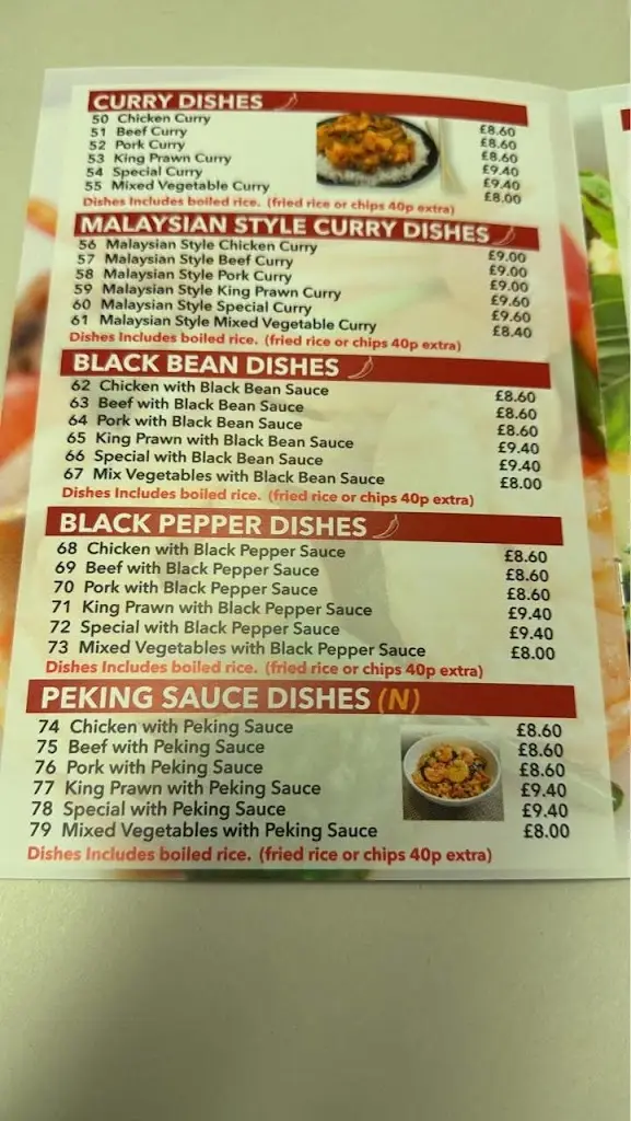 Menu_Golden City (Ballymena)_Ahoghill_immagine_1