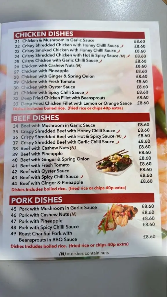 Menu_Golden City (Ballymena)_Ahoghill_immagine_3