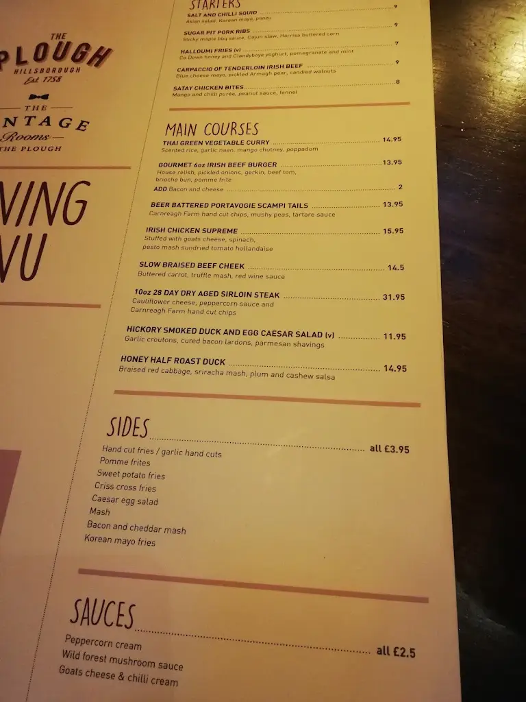 Menu_The Plough Inn_Annahilt_image_2