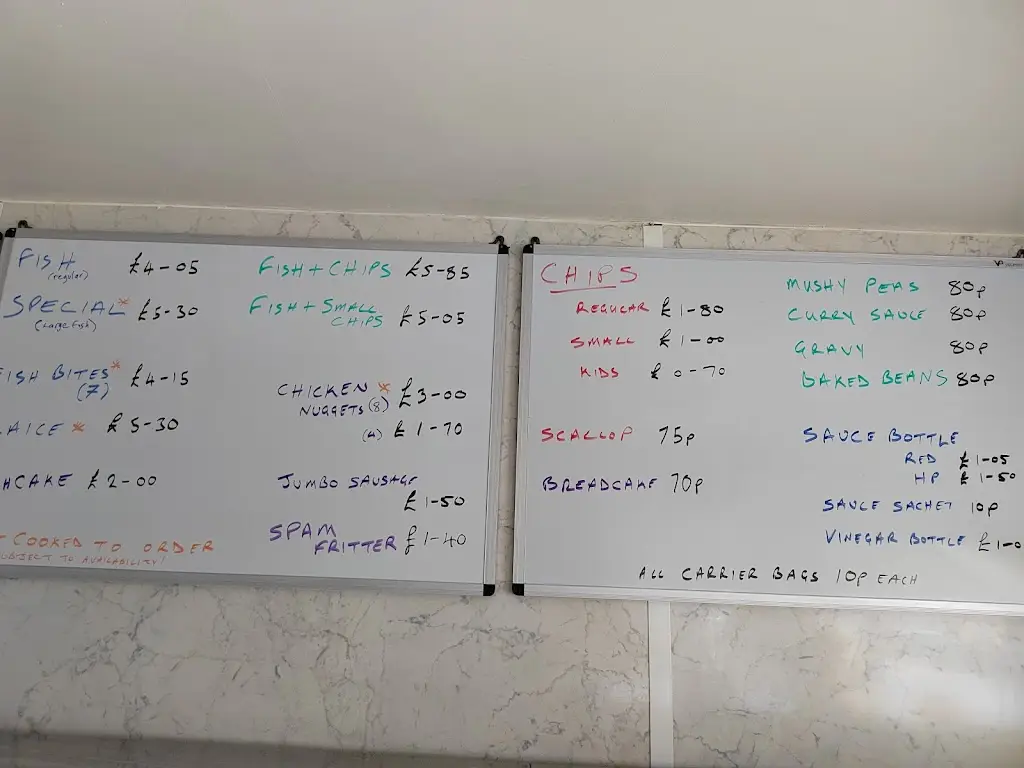 Menu_The Little Fisherman_Yeadon_image_3