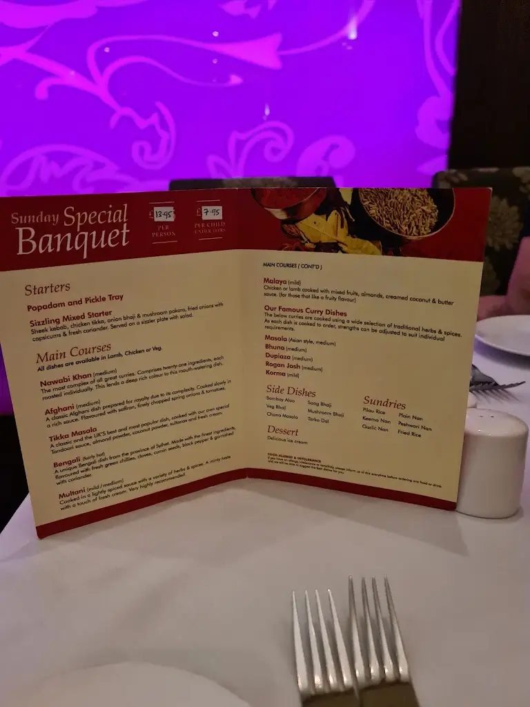 Menu_Cinnamon Restaurant_Yeadon_immagine_3