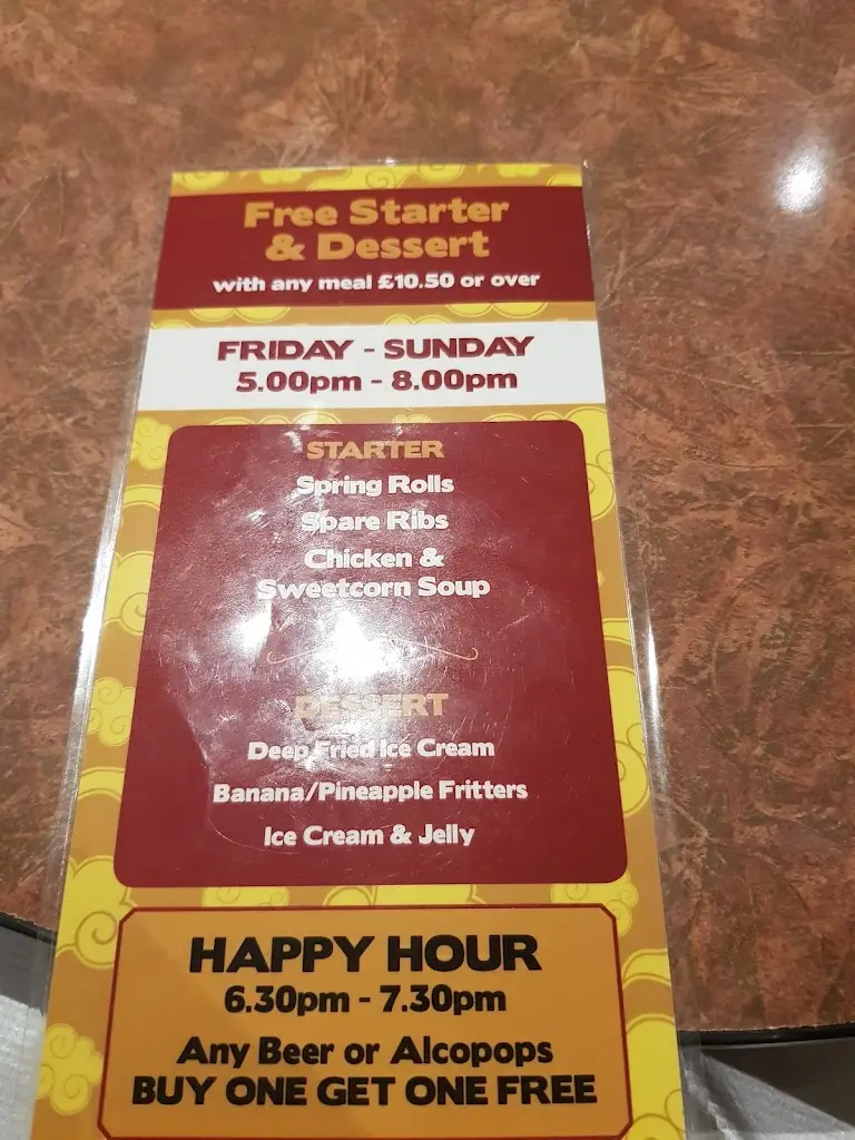 Menu_East Essence Chinese Restaurant_Ardglass_image_1