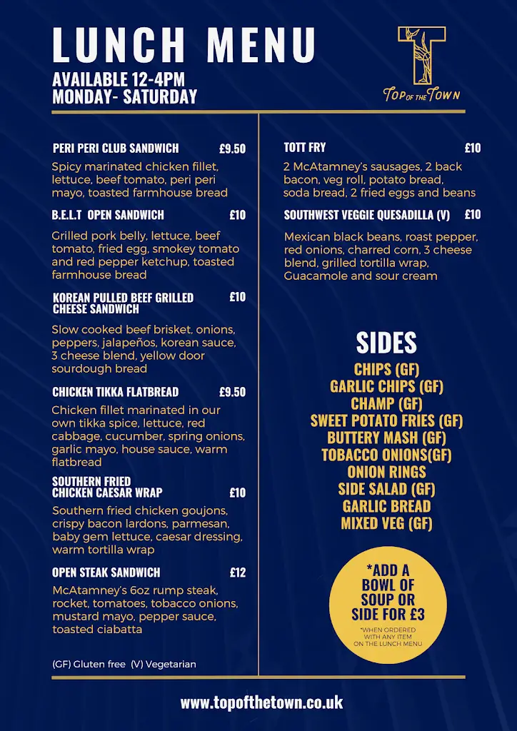 Menu_Top of the Town_Antrim_image_3