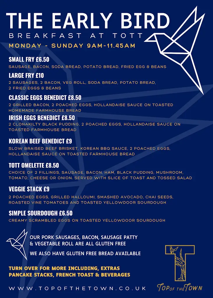 Menu_Top of the Town_Antrim_image_4