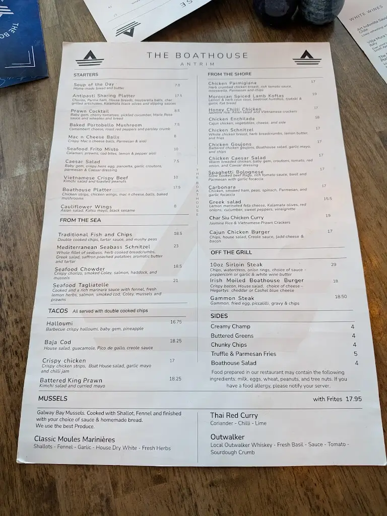 Menu_The Boathouse Antrim_Antrim_image_4