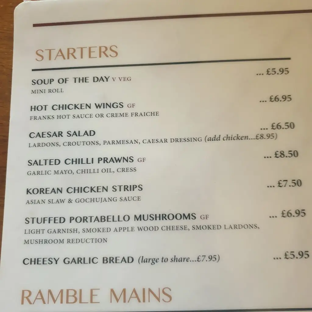 Menu_McLarnons Ramble Inn_Antrim_image_2