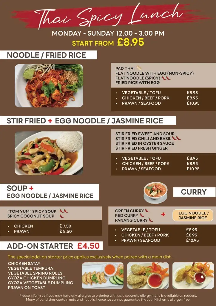 Menu_Thai Spicy @ The Kings Head Bexley_Bexley_image_2