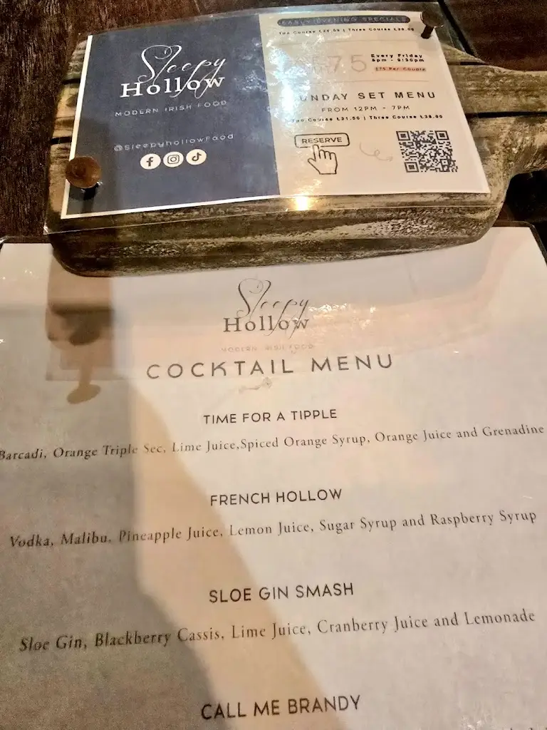 Menu_Sleepy Hollow_Antrim and Newtownabbey_image_3