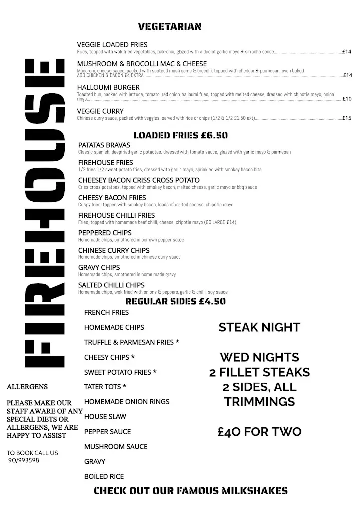 Menu_Firehouse Glengormley_Antrim and Newtownabbey_immagine_3
