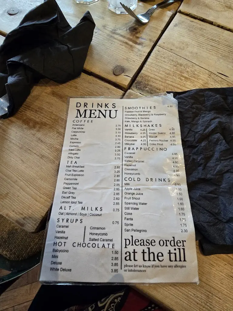 Menu_Time Coffee House & Bistro_Ballyclare_image_3