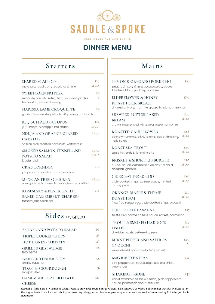 Menu_Saddle & Spoke_Biggleswade_image_1
