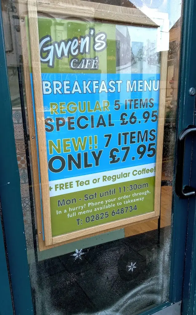 paul harrison_Gwen's Cafe_Ballymena_review