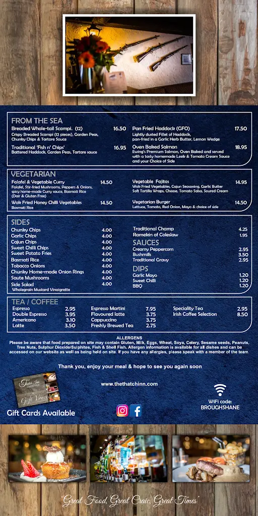 Menu_The Thatch Inn_Broughshane_image_4