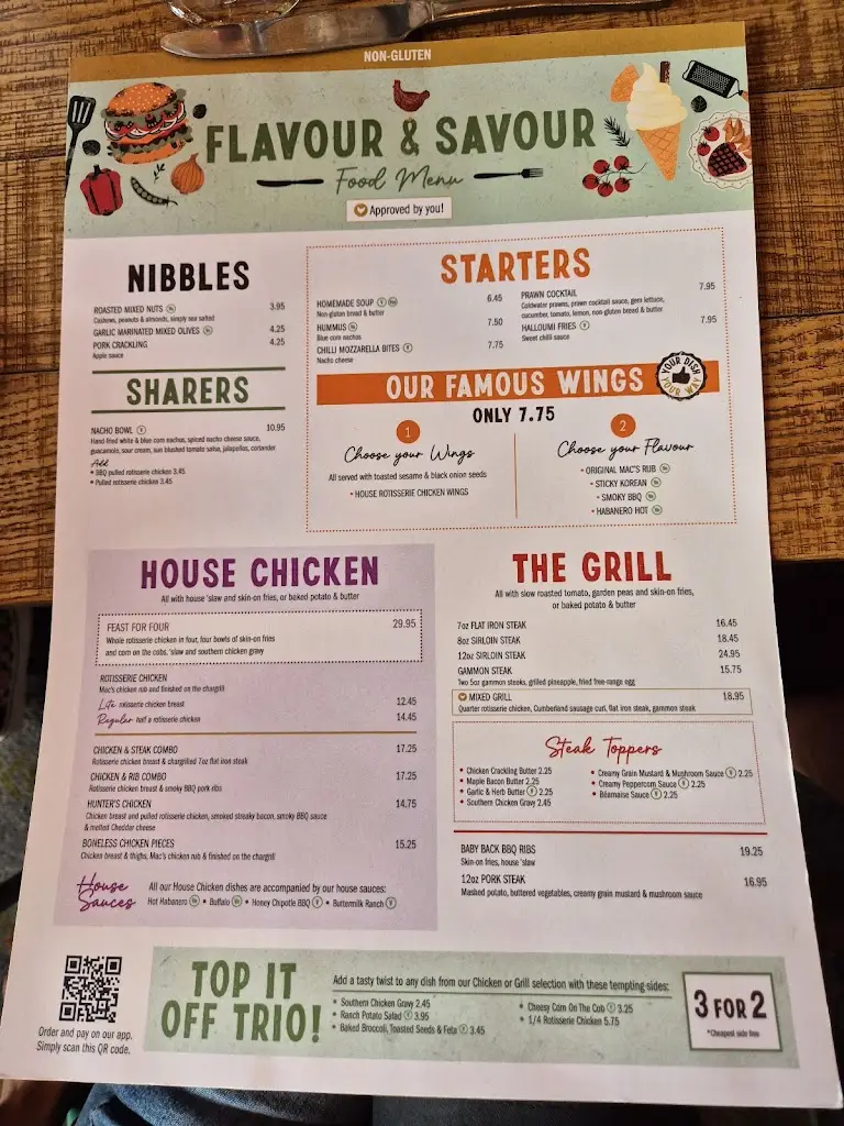 Menu_Kings Reach_Biggleswade_image_1