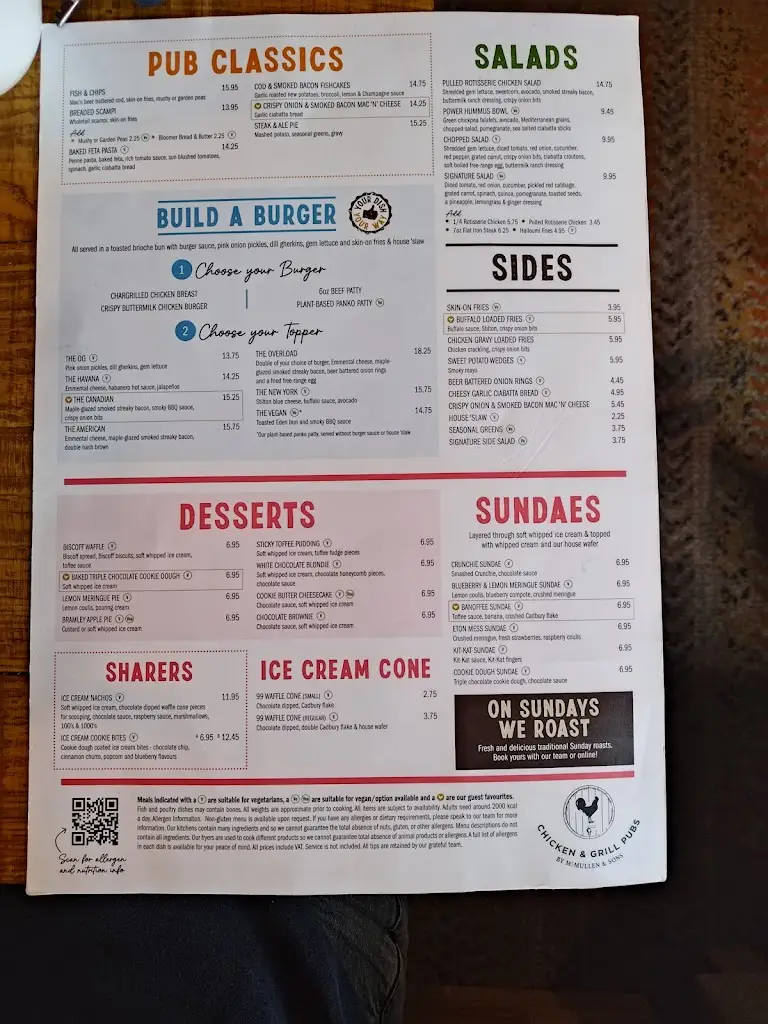 Menu_Kings Reach_Biggleswade_image_3