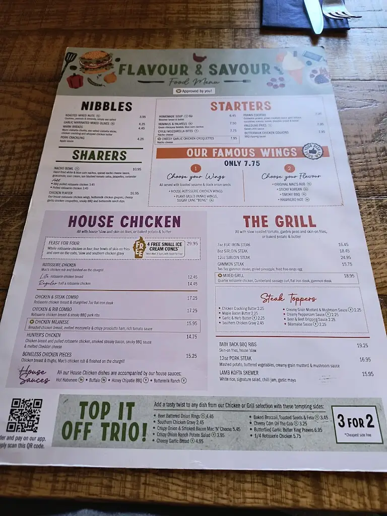 Menu_Kings Reach_Biggleswade_image_4