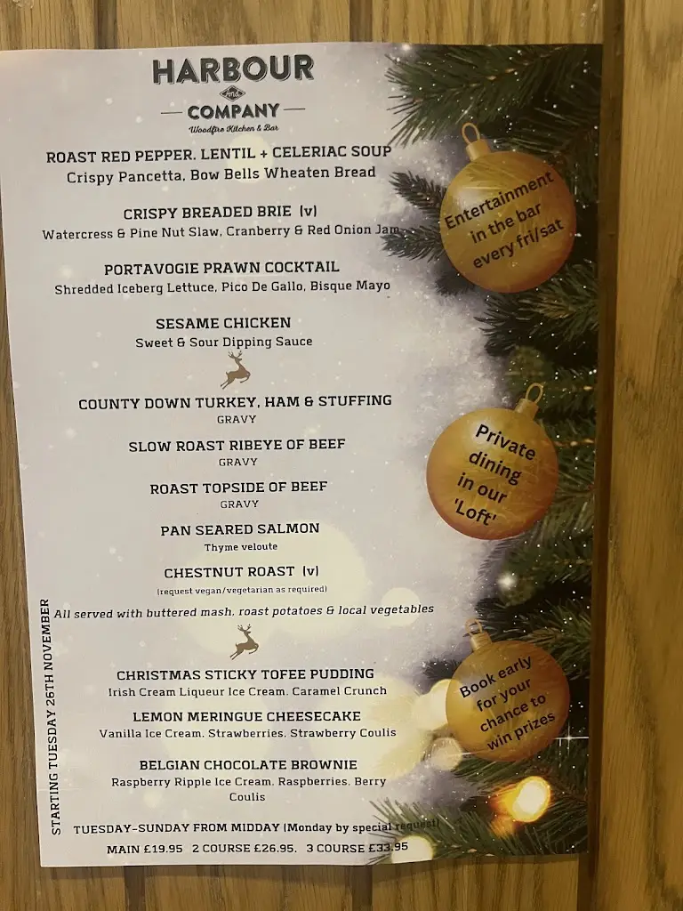 Menu_Harbour and Company Wood Fired Kitchen_Ballywalter_image_1