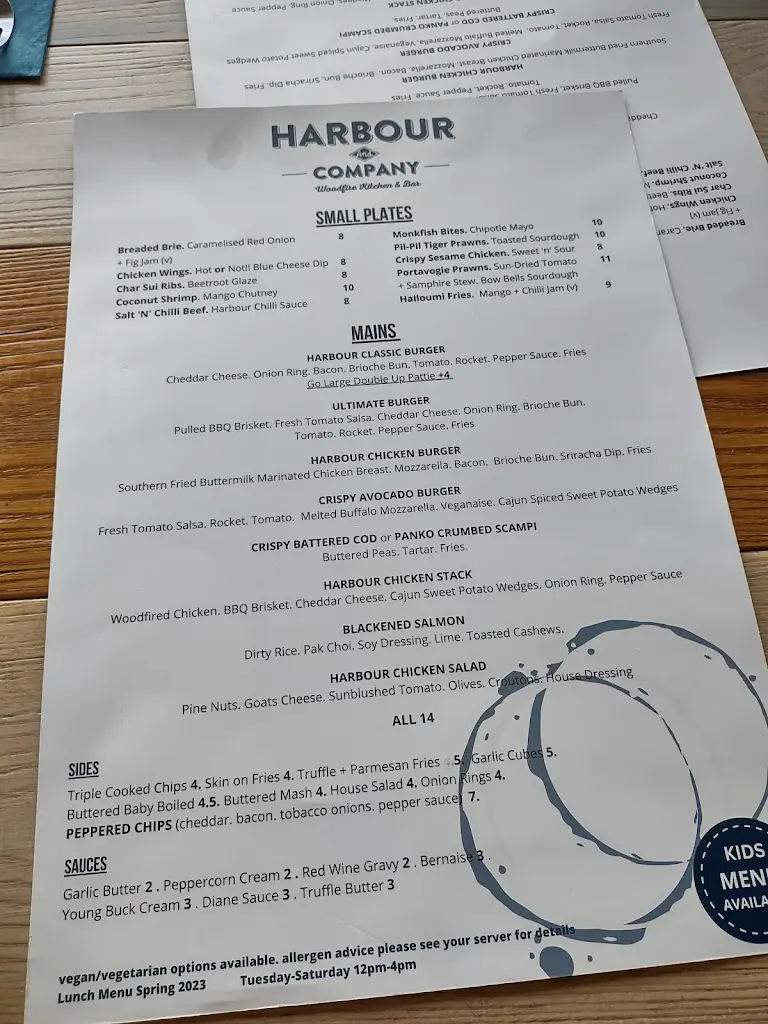 Menu_Harbour and Company Wood Fired Kitchen_Ballywalter_image_4