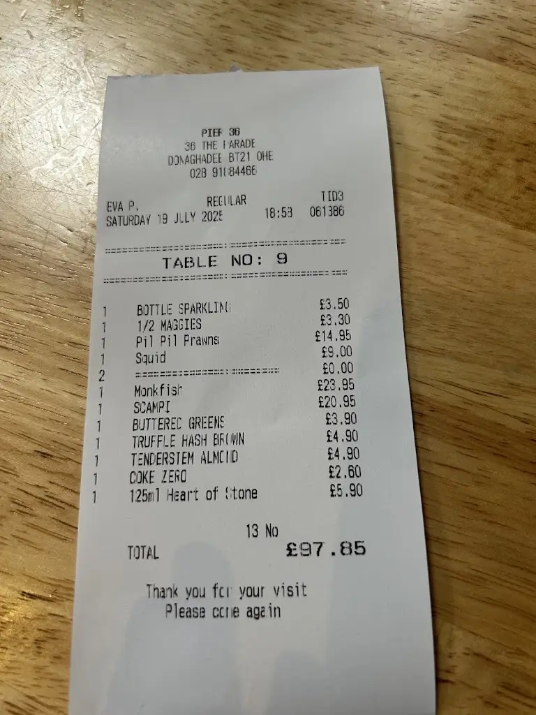 fire exit_Pier 36_Ballywalter_review