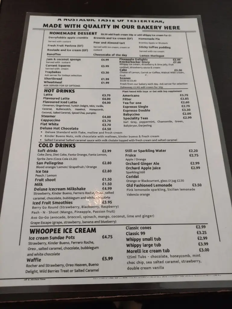 Menu_Harrisons of Greyabbey_Ballywalter_image_1