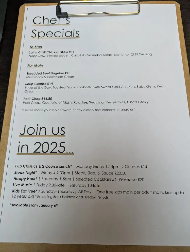 Menu_Grace Neill's_Ballywalter_image_1