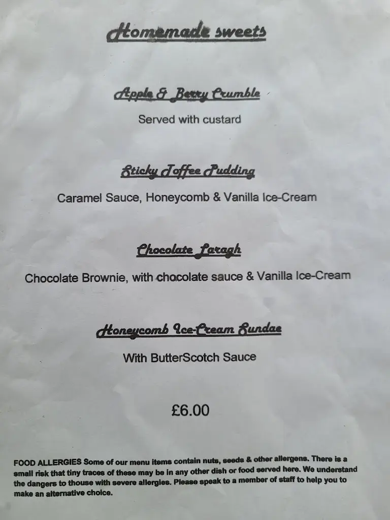 Menu_Laragh Lodge Restaurant_Carnlough_image_3