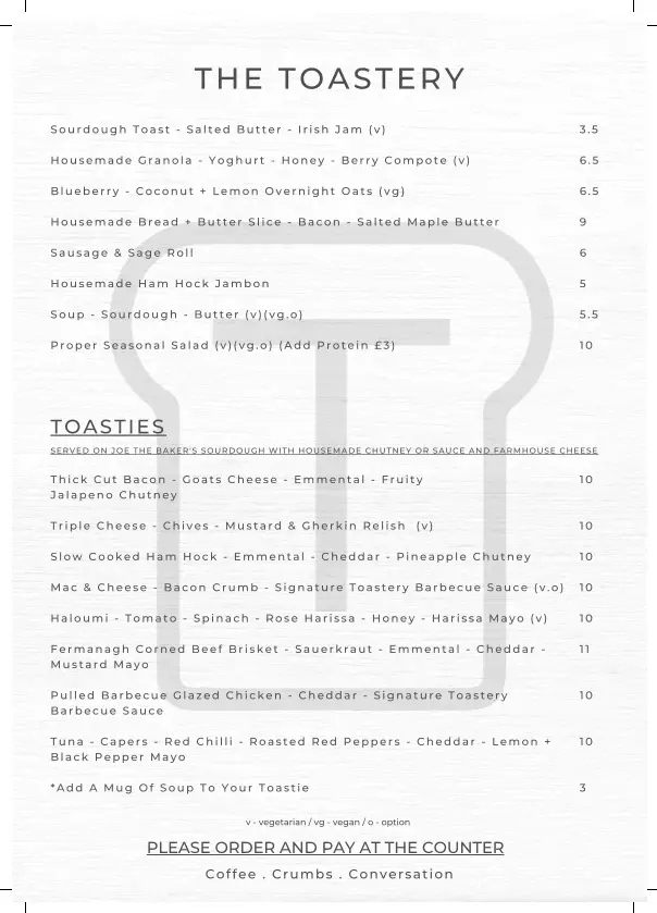 Menu_The Toastery_Ballinamallard_image_1