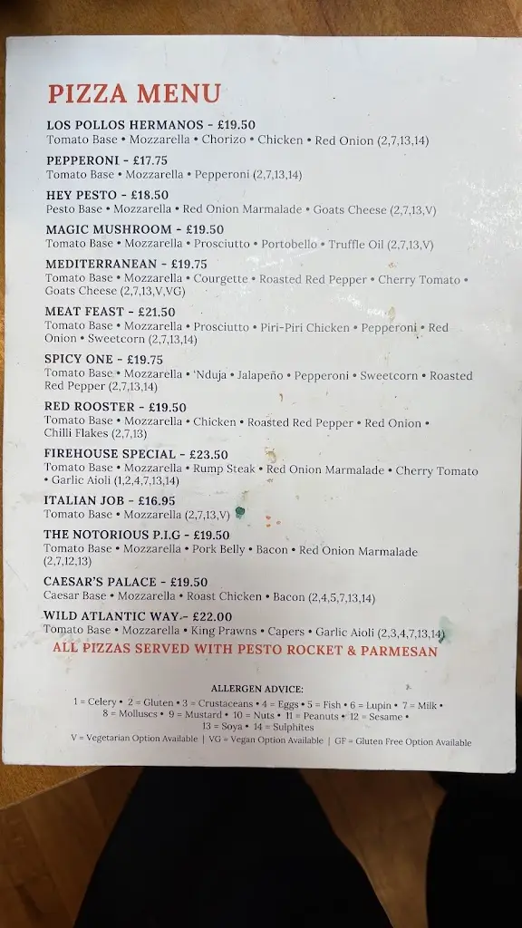 Menu_The Firehouse_Ballinamallard_image_2