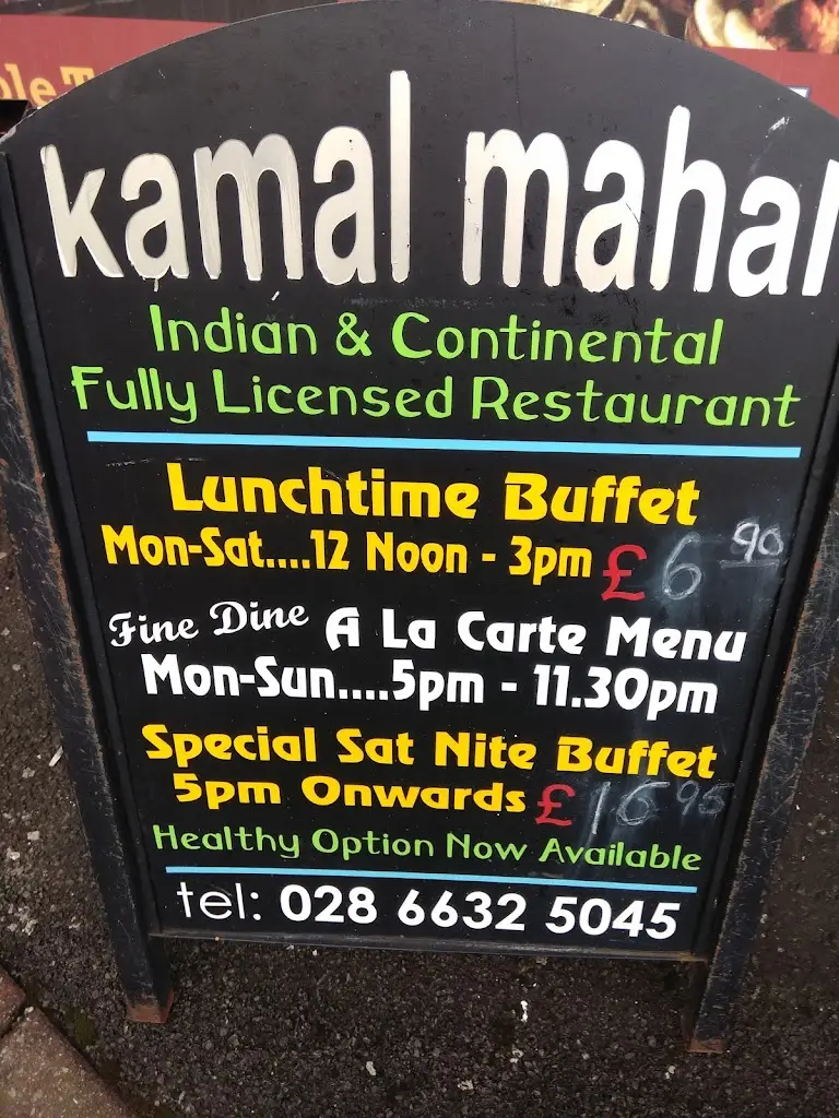 Menu_Kamal Mahal_Ballinamallard_image_2