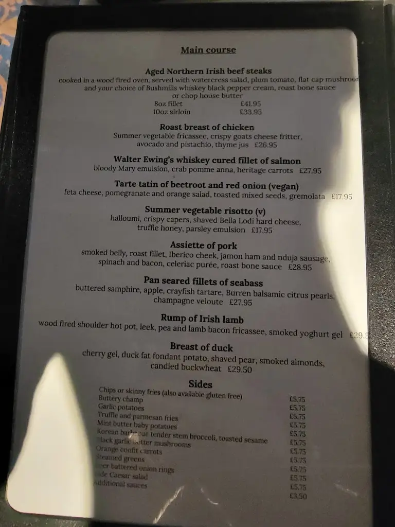 Menu_The Bushmills Inn Restaurant and Bar_Bushmills_immagine_2