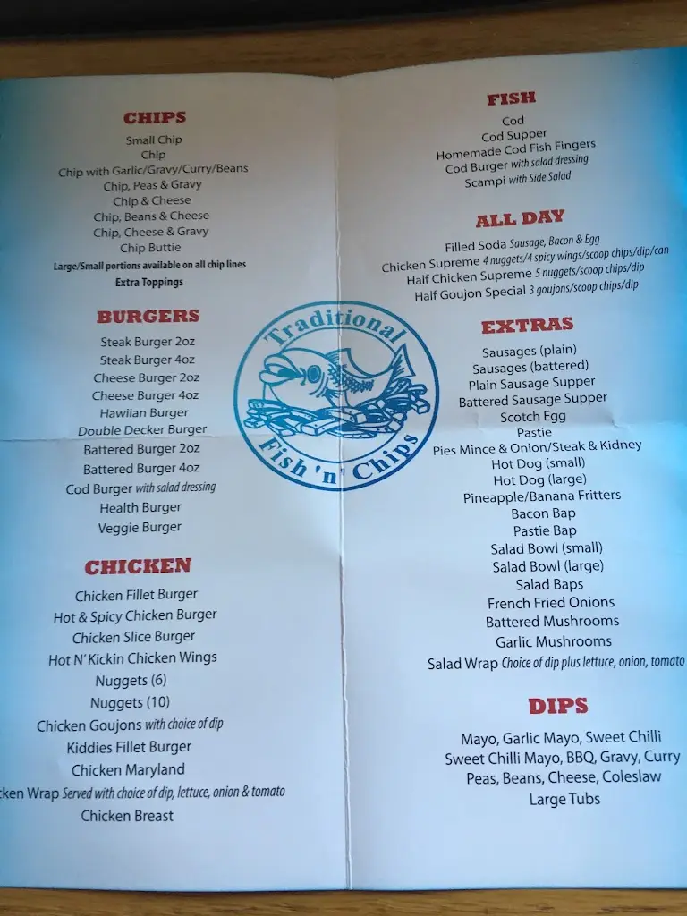 Menu_The Hip Chip_Bushmills_imagen_1