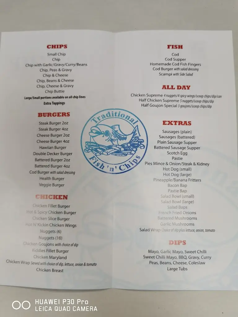 Menu_The Hip Chip_Bushmills_imagen_2