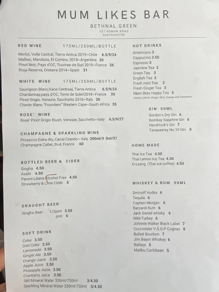 Menu_Mum Likes Thai Food (Bethnal Green)_Bethnal Green_immagine_2