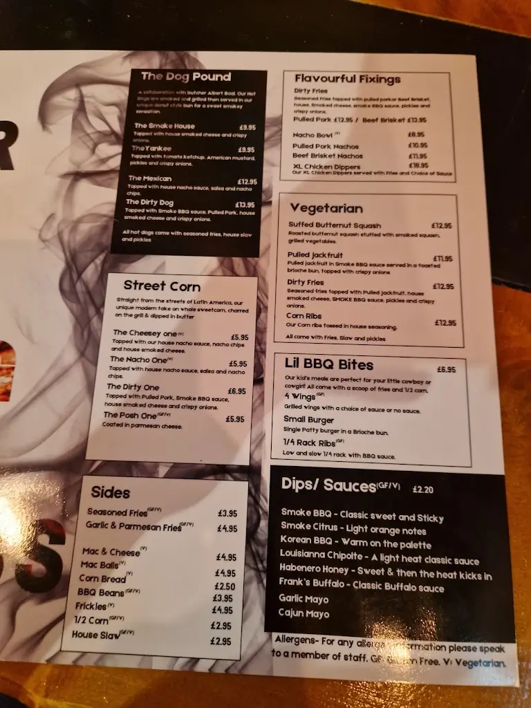 Menu_Smoke BBQ ltd_Carryduff_image_1