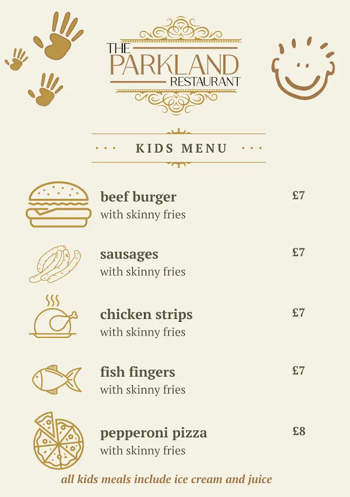 Menu_The Parkland Armagh_Armagh_image_4