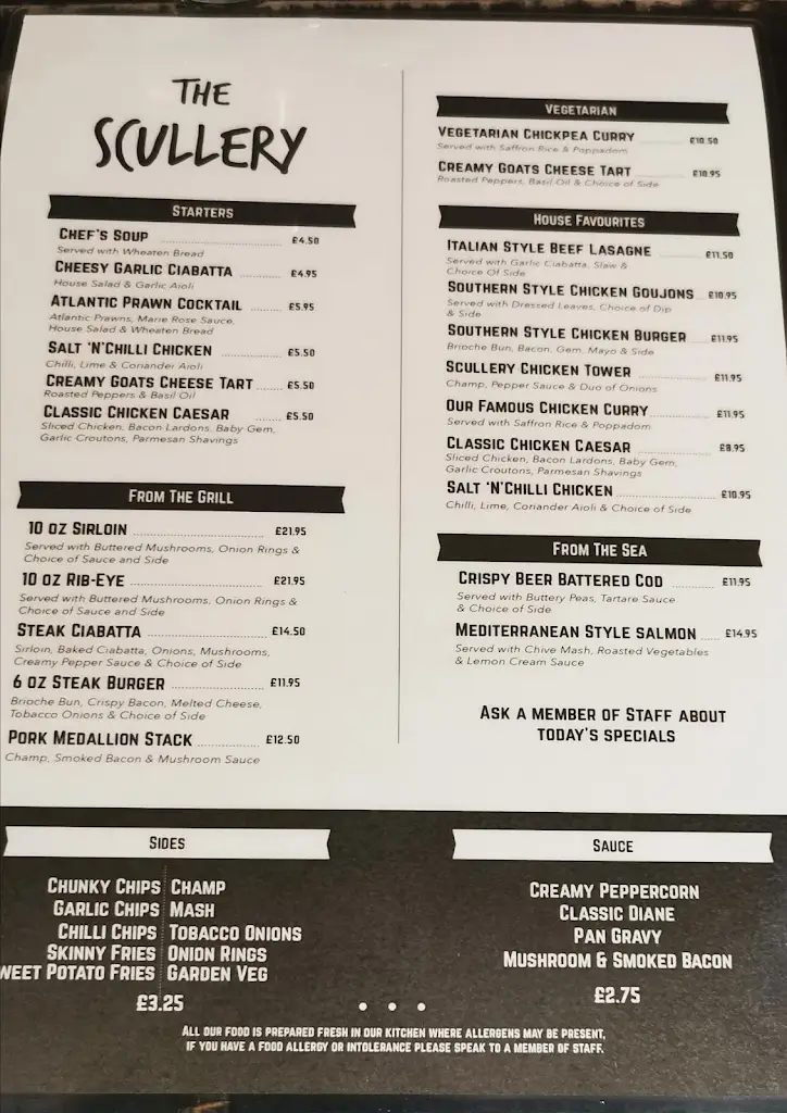 Menu_The Scullery_Armagh_image_3