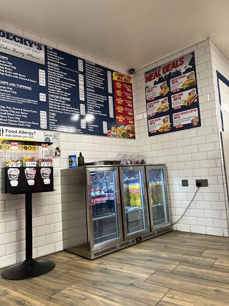 Menu_Decky's Traditional Chip Shop_Armagh_image_1