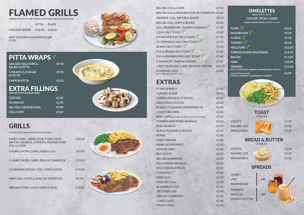 Menu_Arches Cafe_Bethnal Green_image_3