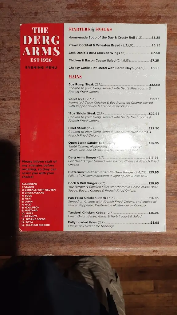 Menu_Derg Arms_Castlederg_image_1