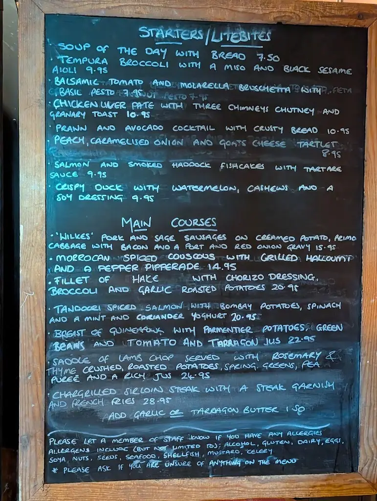 Menu_The Three Chimneys_Biddenden_image_1