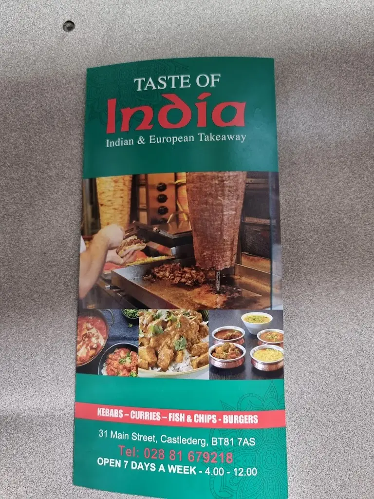 Menu_Taste of India_Castlederg_image_3