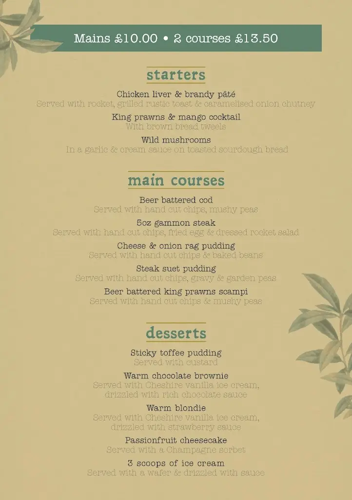 Menu_Drum & Monkey, Alderley Edge_Alderley Edge_image_2