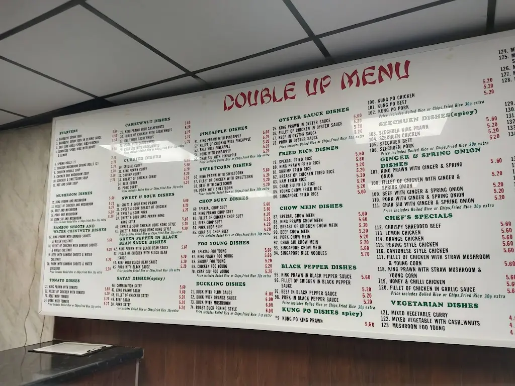 Menu_Double Up_Coalisland_image_2