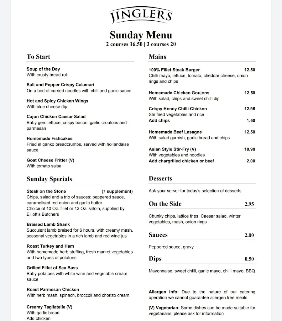 Menu_Jinglers Restaurant_Armagh City Banbridge and Craigavon_image_4