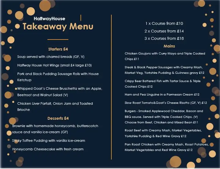 Menu_The Halfway House_Armagh City Banbridge and Craigavon_image_1