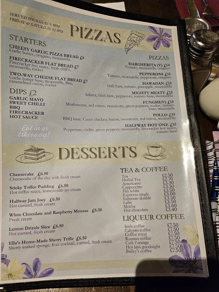 Menu_The Halfway House_Armagh City Banbridge and Craigavon_image_2