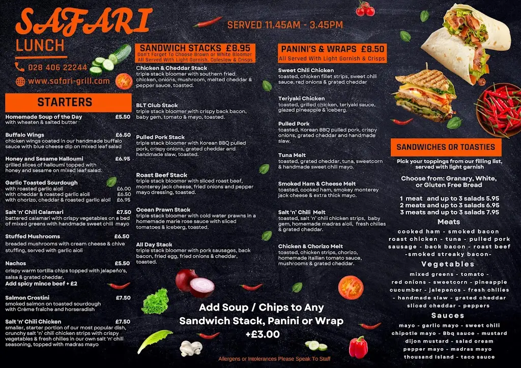 Menu_Safari Banbridge_Armagh City Banbridge and Craigavon_image_3