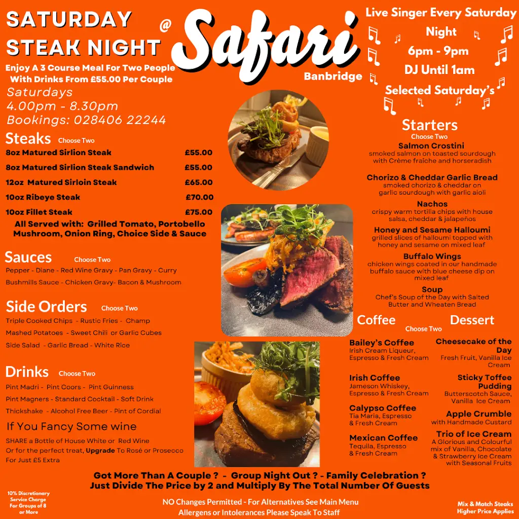 Menu_Safari Banbridge_Armagh City Banbridge and Craigavon_image_4