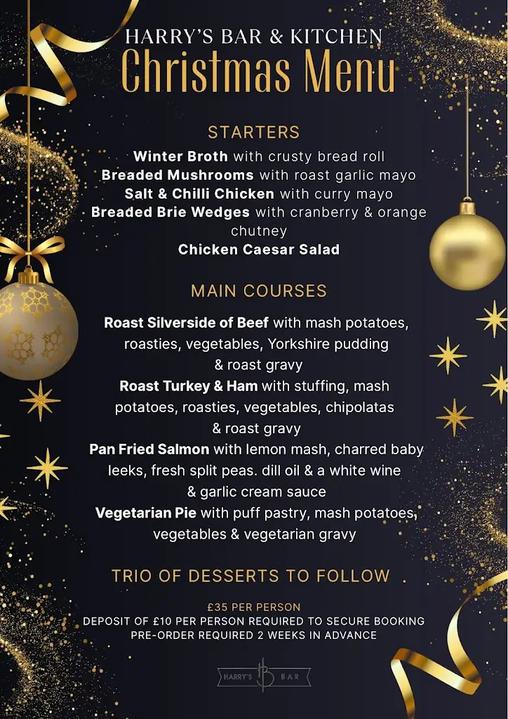 Menu_Harry’s Bar & Kitchen_Armagh City Banbridge and Craigavon_image_1